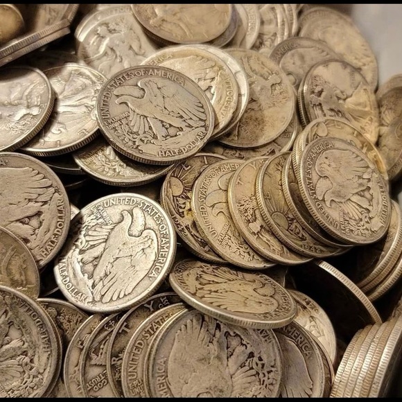 (1) Walking Liberty Half Dollar 90% Silver Constitutional Currency 1916-1947 - Picture 4 of 4